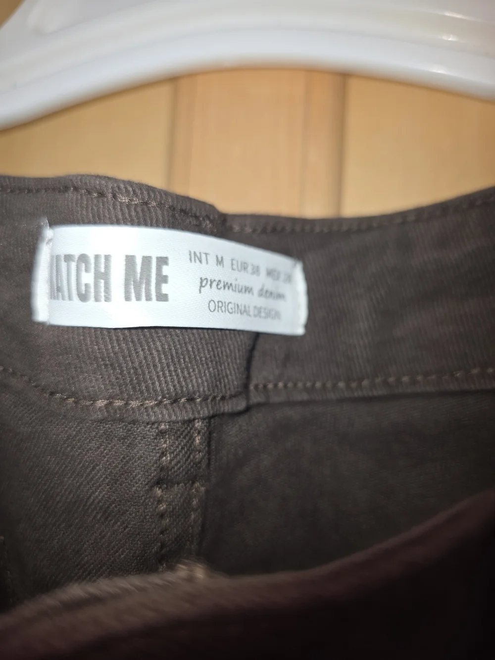 Katch Me Wide-Leg Women's Jeans in Dark Brown
